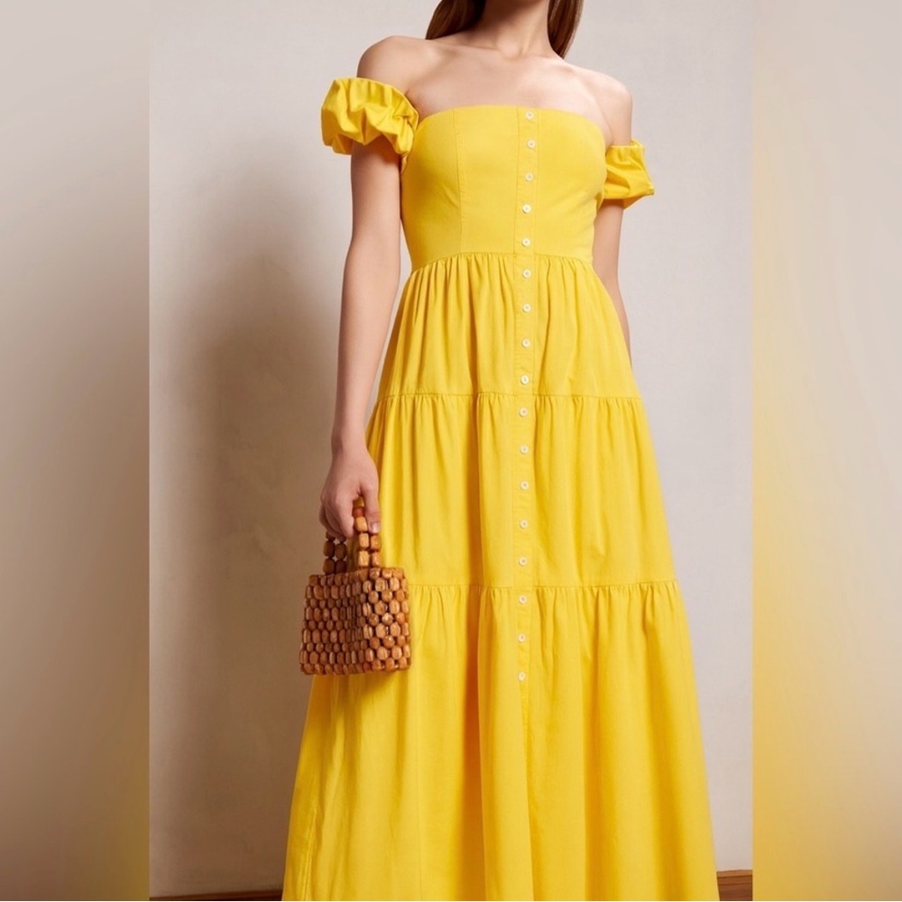 Staud Elio Dress/Size Small - Picture 2 of 10